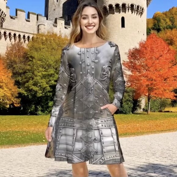 Gladiator Dress Cotton Medieval Armor Knight Size 2XL Cosplay Renaissance NWT - Picture 1 of 9